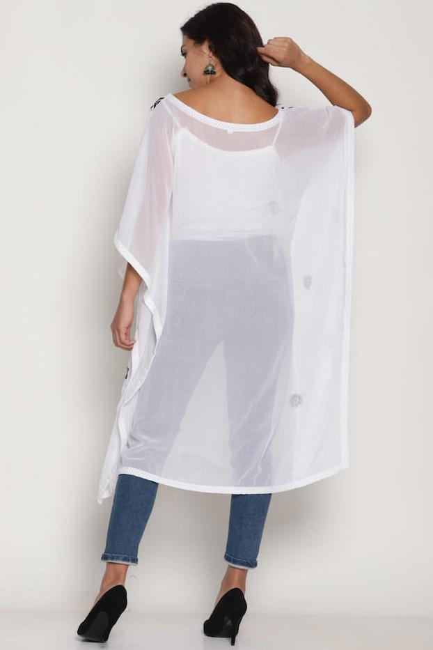 Chikankari Kaftan